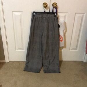 Black and white kids pants